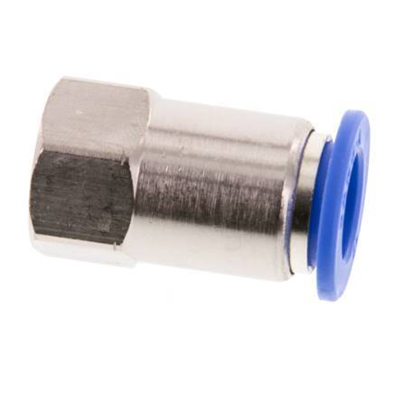 12mm x G1/4'' Steckverschraubung mit Innengewinde Messing/PA 66 NBR [2 Stück]
