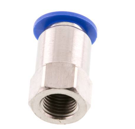 12mm x G1/4'' Steckverschraubung mit Innengewinde Messing/PA 66 NBR [2 Stück]