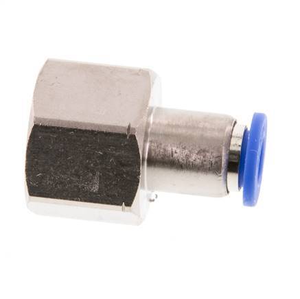 6mm x G3/8'' Steckverschraubung mit Innengewinde Messing/PA 66 NBR [2 Stück]