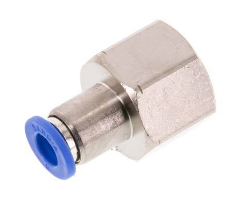 6mm x G3/8'' Steckverschraubung mit Innengewinde Messing/PA 66 NBR [2 Stück]