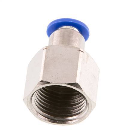 6mm x G3/8'' Steckverschraubung mit Innengewinde Messing/PA 66 NBR [2 Stück]