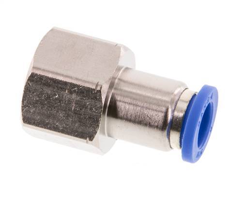 8mm x G3/8'' Steckverschraubung mit Innengewinde Messing/PA 66 NBR [2 Stück]