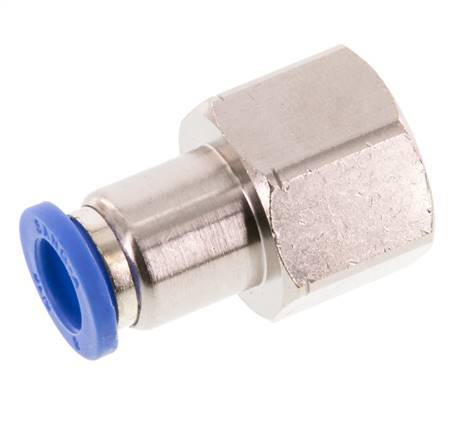 8mm x G3/8'' Steckverschraubung mit Innengewinde Messing/PA 66 NBR [2 Stück]