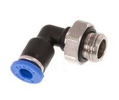 4mm x G1/8'' 90deg Winkel-Steckverschraubung mit Außengewinde Messing/PA 66 NBR drehbar [2 Stück]