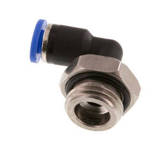 4mm x G1/4'' 90deg Winkel Steckverschraubung mit Außengewinde Messing/PA 66 NBR drehbar [2 Stück]