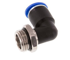 12mm x G1/2'' 90deg Elbow Push-in Fitting with Male Threads Brass/PA 66 NBR Rotatable [2 Pieces]