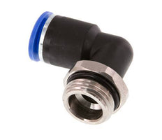 12mm x G1/2'' 90deg Winkel Steckverschraubung mit Außengewinde Messing/PA 66 NBR drehbar [2 Stück]