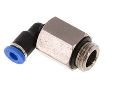 4mm x G1/4'' 90deg Winkel-Steckverschraubung mit Außengewinde Messing/PA 66 NBR lange Hülse drehbar [2 Stück]