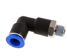 12mm x R1/4'' 90deg Winkel-Steckverschraubung mit Außengewinde Messing/PA 66 NBR langer Körper drehbar [2 Stück]