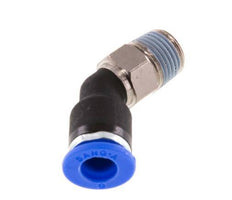 6mm x R1/8'' 45Gewinde-Steckverschraubung mit Außengewinde Messing/PA 66 NBR [2 Stück]