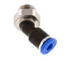 4mm x G1/8'' 45Grad Winkel-Steckverschraubung mit Außengewinde Messing/PA 66 NBR [2 Stück]