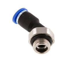 4mm x G1/8'' 45Grad Winkel-Steckverschraubung mit Außengewinde Messing/PA 66 NBR [2 Stück]