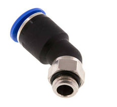12mm x G1/4'' 45deg Winkel-Steckverschraubung mit Außengewinde Messing/PA 66 NBR [2 Stück]