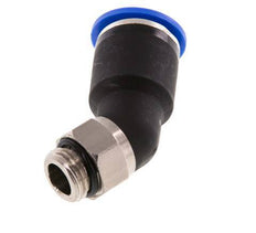 12mm x G1/4'' 45deg Winkel-Steckverschraubung mit Außengewinde Messing/PA 66 NBR [2 Stück]