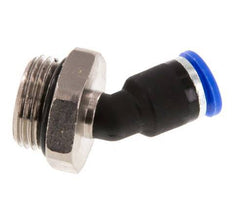 6mm x G3/8'' 45Grad Winkel-Steckverschraubung mit Außengewinde Messing/PA 66 NBR [2 Stück]