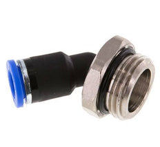 8mm x G1/2'' 45Grad Winkel-Steckverschraubung mit Außengewinde Messing/PA 66 NBR [2 Stück]