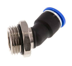 10mm x G1/2'' 45deg Elbow Push-in Fitting with Male Threads Brass/PA 66 NBR [2 Pieces]