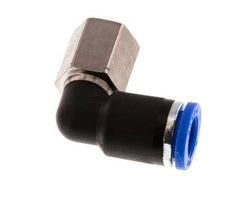 8mm x G1/8'' 90deg Elbow Push-in Fitting with Female Threads Brass/PA 66 NBR Rotatable [2 Pieces]