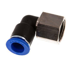 12mm x G1/2'' 90deg Winkel-Steckverschraubung mit Innengewinde Messing/PA 66 NBR drehbar