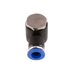 8mm x R1/4'' 90deg Winkel L-Form Steckfitting mit Außengewinde Messing/PA 66 NBR drehbar [2 Stück]