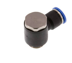 10mm x G3/8'' 90deg Winkel L-Form Steckfitting mit Außengewinde Messing/PA 66 NBR drehbar [2 Stück]