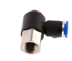 8mm x G1/4'' Winkel-Steckverschraubung mit Außen-Innengewinde Messing/PA 66 NBR [2 Stück]