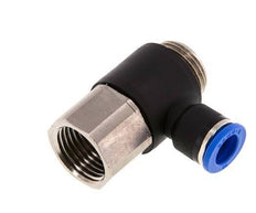 10mm x G1/2'' Winkel-Steckverschraubung mit Außen-Innengewinde Messing/PA 66 NBR