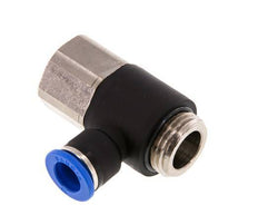 10mm x G1/2'' Winkel-Steckverschraubung mit Außen-Innengewinde Messing/PA 66 NBR