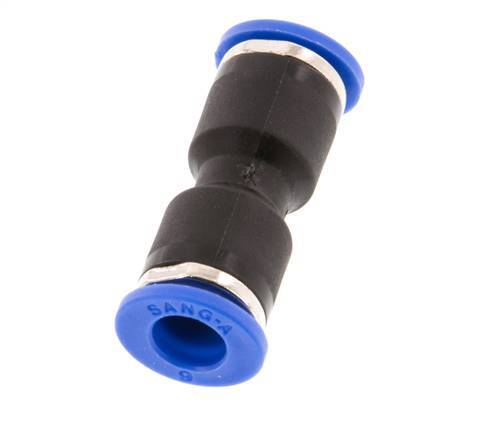 6mm Steckfitting PA 66 NBR [2 Stück]