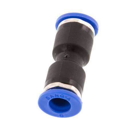 6mm Steckfitting PA 66 NBR [2 Stück]