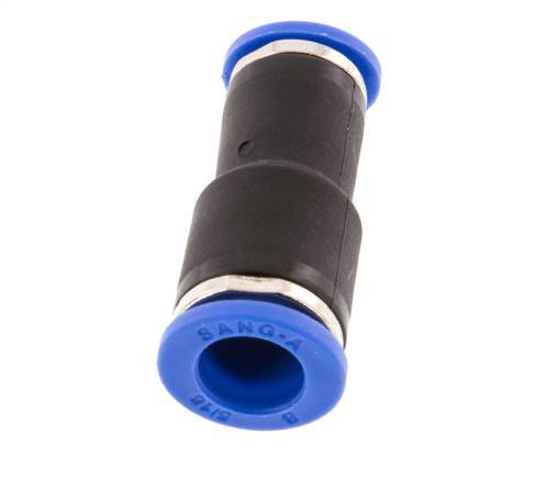 6mm x 8mm Steckverschraubung PA 66 NBR [2 Stück]