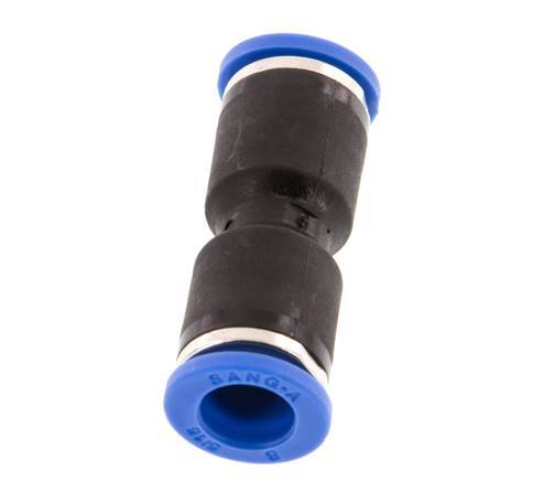 8mm Steckfitting PA 66 NBR [2 Stück]