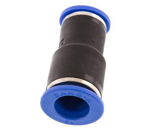 10mm x 12mm Steckverschraubung PA 66 NBR [2 Stück]