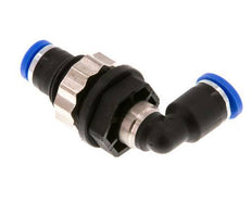 4mm 90Grad Winkel-Steckverschraubung PA 66 NBR Bulkhead [2 Stück]