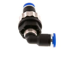 4mm 90Grad Winkel-Steckverschraubung PA 66 NBR Bulkhead [2 Stück]