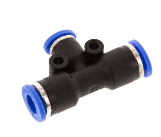 4mm x 6mm T-Steckverschraubung PA 66 NBR [2 Stück]