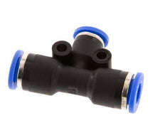 4mm x 6mm T-Steckverschraubung PA 66 NBR [2 Stück]