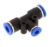 4mm x 6mm Tee Push-in Fitting PA 66 NBR [2 Pieces]