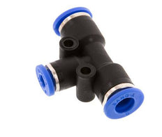 4mm x 6mm T-Steckverschraubung PA 66 NBR [2 Stück]