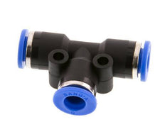 6mm T-Stück Steckverschraubung PA 66 NBR [2 Stück]