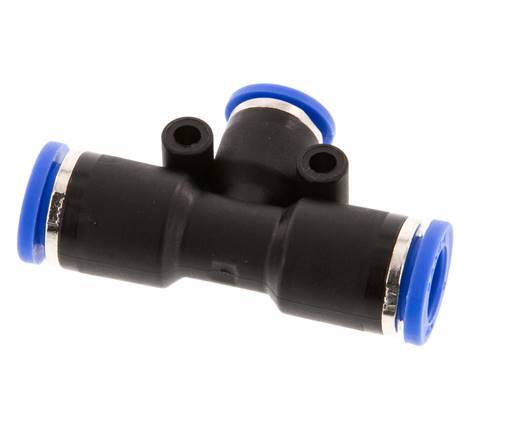 6mm x 8mm T-Steckverschraubung PA 66 NBR [2 Stück]