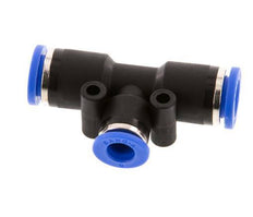 6mm x 8mm T-Steckverschraubung PA 66 NBR [2 Stück]