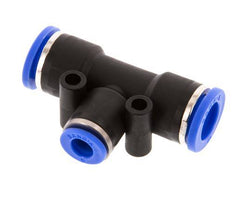 6mm x 10mm T-Steckverschraubung PA 66 NBR [2 Stück]