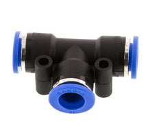 10mm T-Stück Steckverschraubung PA 66 NBR [2 Stück]