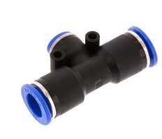 8mm x 12mm Tee Push-in Fitting PA 66 NBR [2 Pieces]