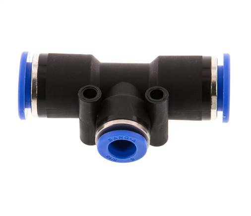 8mm x 12mm T-Steckverschraubung PA 66 NBR [2 Stück]