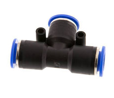12mm T-Stück Steckverschraubung PA 66 NBR [2 Stück]