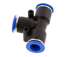 12mm T-Stück Steckverschraubung PA 66 NBR [2 Stück]
