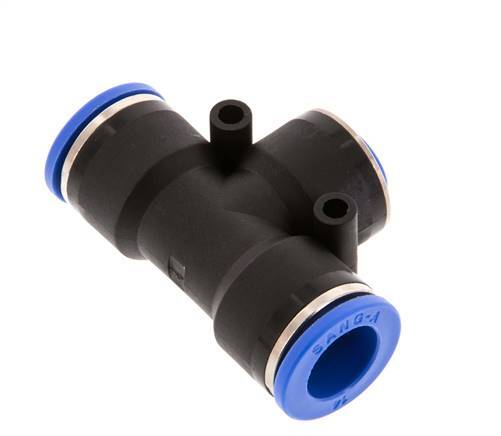 8mm x 14mm T-Steckverschraubung PA 66 NBR