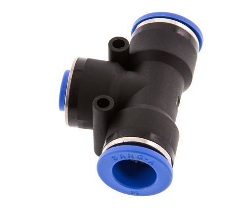 8mm x 14mm T-Steckverschraubung PA 66 NBR